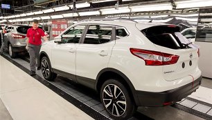 „Nissan Qashqai“ gamyba Sanderlande