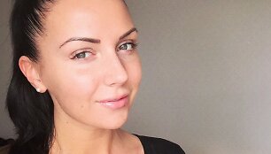 Monika &Scaron;edžiuvienė be makiažo