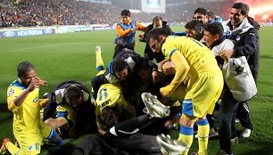 APOEL futbolininkų triumfas