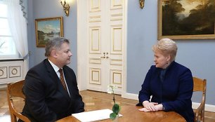 Evaldas Ignatavičius ir Dalia Grybauskaitė