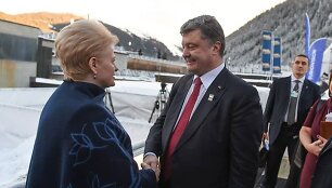 Dalia Grybauskaitė ir Petro Poro&scaron;enka