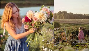 Iškeitę miestą į kaimą, Angelina ir Dainius įkūrė skinamų gėlių ūkį: dėl jo kartais nemiegame