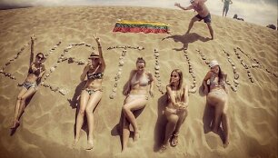 Simona Kniazevaitė, Viktorija Pocienė, Eglė Andreikaitė, Kotryna Kunigėlė