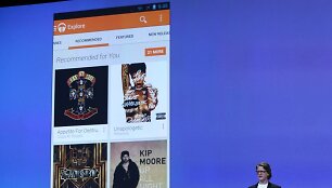 &bdquo;Google&ldquo; atstovas Chrisas Yerga pristato paslaugą &bdquo;Play Music All Access&ldquo;