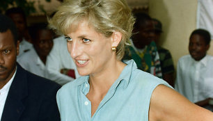 Princesė Diana Angoloje 1997 m. 