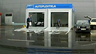 Plovykla prie „Akropolio“