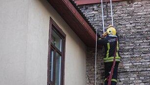 Patalpų vir&scaron; &bdquo;La Birra&ldquo; užeigos gaisras Vilniuje