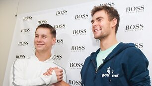 Ričardas Berankis ir Laurynas Grigelis