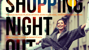 Mados ir apsipirkimų &scaron;ventė &bdquo;Shopping night out&ldquo;