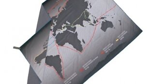 Kelioninis rank&scaron;luostis Lifeventure Explorers. Vertė: 105 Lt. Daugiau apie prizą: http://www.lukla.lt/lifeventure-soft-fibre-explorers-giant-ranksluostis-1