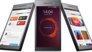 „Acquarius E4.5“ - pirmasis telefonas su „Ubuntu“ operacine sistema