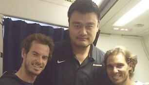 Andy Murray, Yao Mingas ir Rafaelis Nadalis