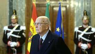 Italijos prezidentas atsistatydino