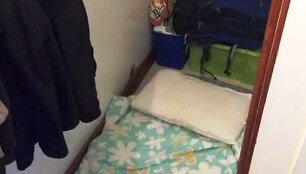 Tokį čiužinį sandėliuke kai kurie nuomotojai vadina kambariu.