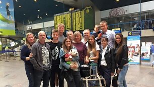 Mindaugas Kuzmsinkas i&scaron;lydėtas į Niujorką