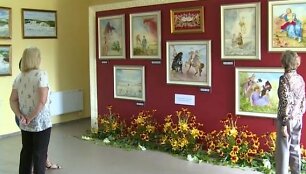 Lietuvių kino dailininko Algimanto &Scaron;iugždos paroda