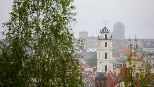 Lietaus gaivinamas Vilnius ir jo gamta