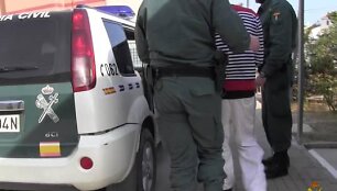 Ispanijoje sulaikytas narkotikų prekeivis