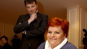 Dalius Mertinas ir Laima Mertinienė