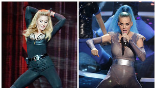 Madonna ir Katy Perry