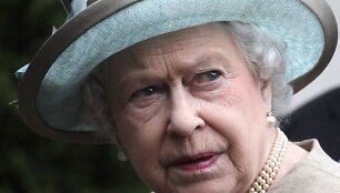 Didžiosios Britanijos karalienė Elizabeth II 