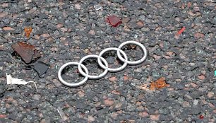 Audi, avarija