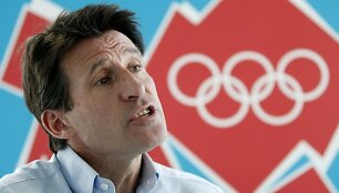 Sebastianas Coe &ndash; Londono olimpinių žaidynių organizacinio komiteto vadovas