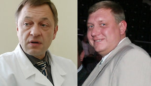 Kyšininkavimu įtariami Šiaulių miesto tarybos nariai I.Strupeikis (kairėje) ir  R.Čokovas.