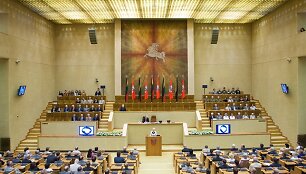 Didžiųjų netekčių 70-mečio minėjimas Seime