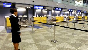 Finnair streikas, i&scaron;tu&scaron;tėjęs Helsinkio oro uostas