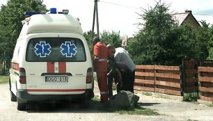 &Scaron;ilutės rajonas: medikai atvyko į pagalbą sužeistajam