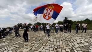 Serbai paminėjo Kosovo mū&scaron;io metines.