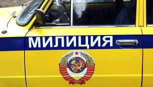 Sovietinės milicijos automobilis