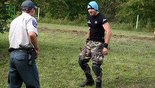 Kaune vyko konkursas &bdquo;2009 metų geriausias Lietuvos vie&scaron;osios policijos patrulis&ldquo;, skirtas gerinti vie&scaron;osios policijos patrulių profesinį ir fizinį pasirengimą
