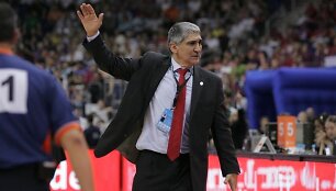 &bdquo;Olympiacos&ldquo; treneris P.Giannakis nepatenkintas
