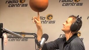 Renaldas Seibutis radijo laidoje