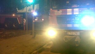 Naktinis gaisras Vilniuje, Kalvarijų gatvėje