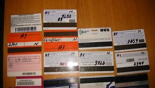 Suklastotos kortelės