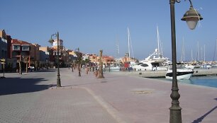 Marina bulvaras. Hurgada.