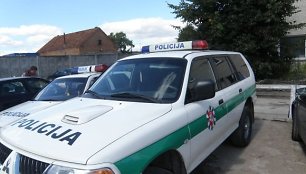 Policijos tarnybinis automobilis – visureigis „Mitsubishi Pajero Sport“