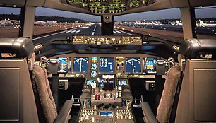 „Boeing“ pilotų kabina