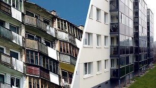 Nors namo atnaujinimo darbai gali užtrukti ne vienerius metus, renovacijos privalumus gyventojai ima justi visiems darbams dar nepasibaigus.