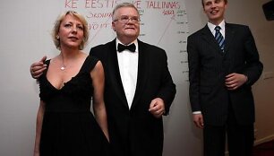 Edgaras Savisaaras su buvusia žmona Vilja
