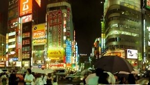 Tokijas naktį