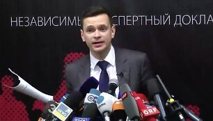 Ilija Ja&scaron;inas pristato ataskaitą apie Ramzaną Kadyrovą