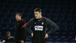 BC  &bdquo;Lietuvos rytas&ldquo; treniruotė