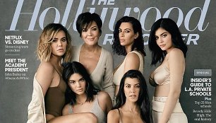 Khloe Kardashian, Kris Jenner, Kim Kardashian, Kylie Jenner, Kourtney Kardashian ir Kendall Jenner