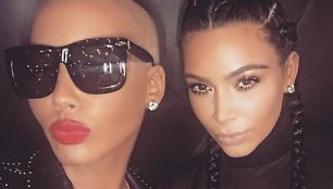 Amber Rose ir Kim Kardashian