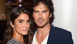 Nikki Reed ir Ianas Somerhalderis