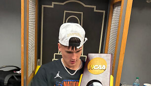Kajus Kublickas tapo NCAA čempionu